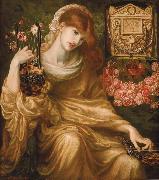 Dante Gabriel Rossetti, La viuda romana